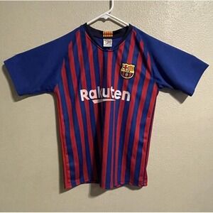 Magic Sport FCB NESSI‎ Rakuten Football Soccer Youth Large Shirt      S413